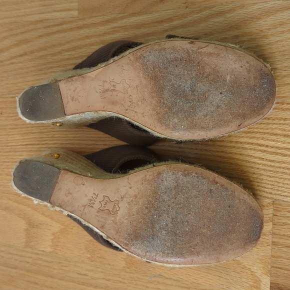 TORY BURCH Kristen Espadrille Wedge Sandals - Picture 7 of 8